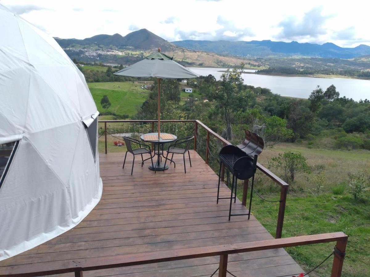 Glamping La Villa Гуатавита Экстерьер фото