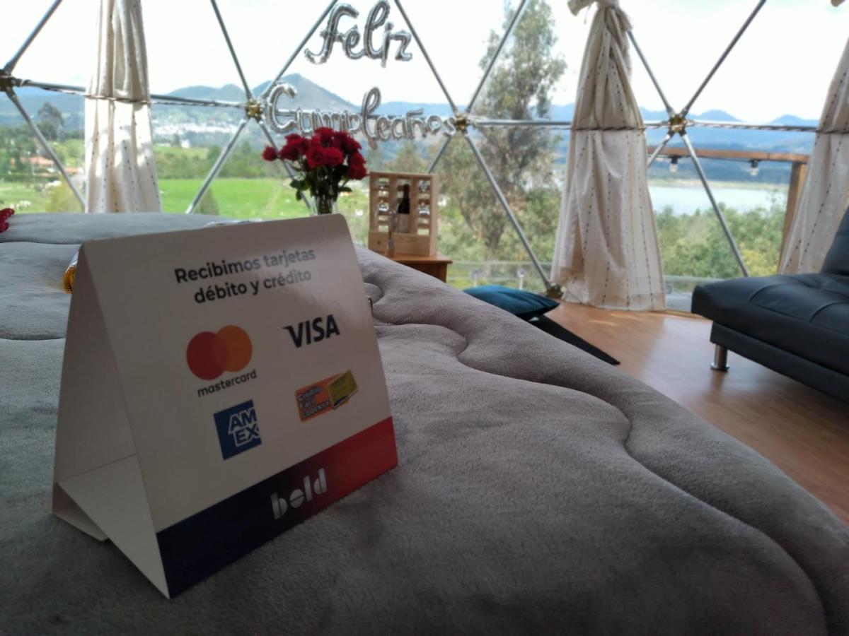 Glamping La Villa Гуатавита Экстерьер фото