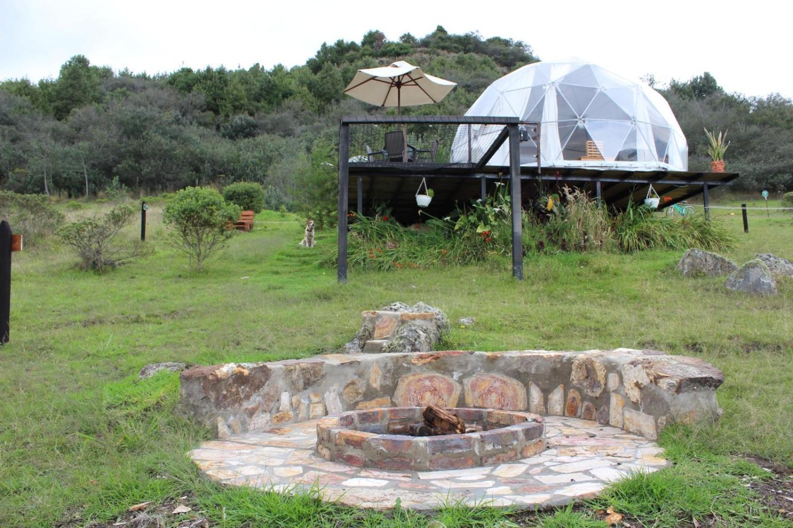 Glamping La Villa Гуатавита Экстерьер фото