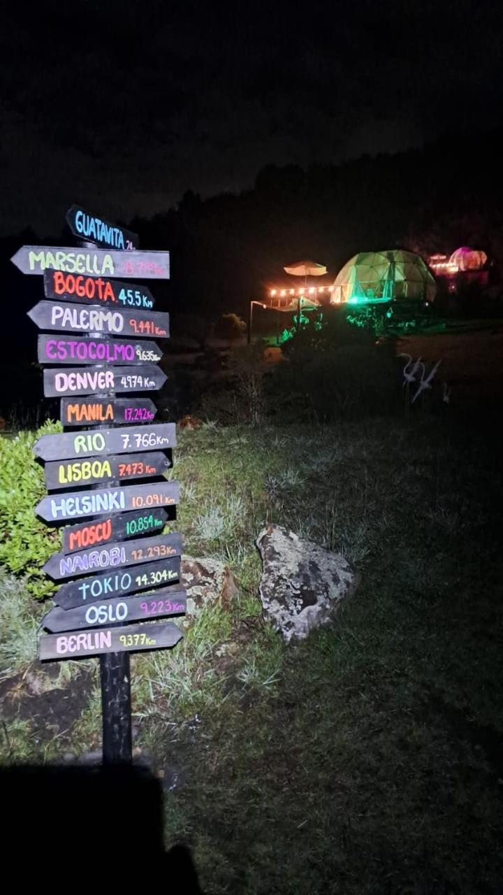 Glamping La Villa Гуатавита Экстерьер фото