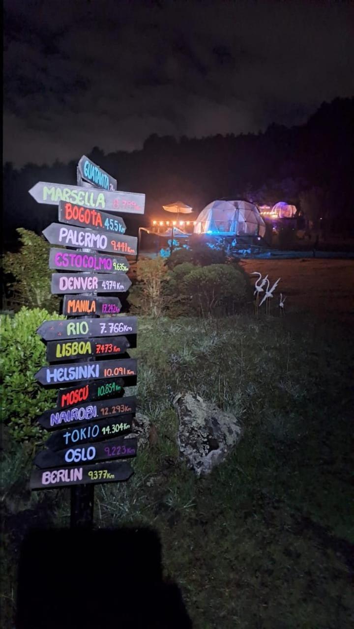 Glamping La Villa Гуатавита Экстерьер фото